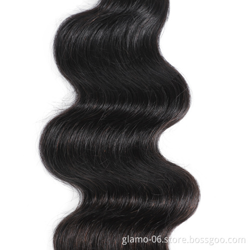 Best Selling Raw Mink Brazilian Vigrin Cuticle Aligned Body Wave hair bundle Hair bundles Indian 100 Human Hair Extensions